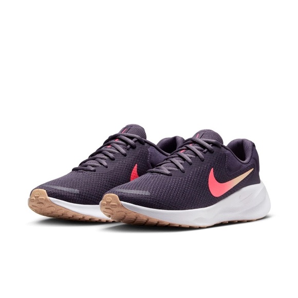 Nike Revolution 7 Dork Raisin FB2208-500 Women's Purple and Pink Sneakers Sz 9.5 - Picture 1 of 3